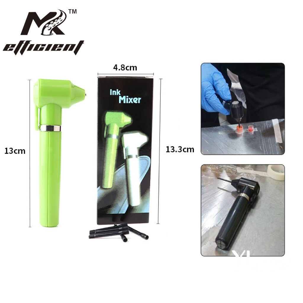 Tattoo Ink Mixer Machine with Mixing Sticks