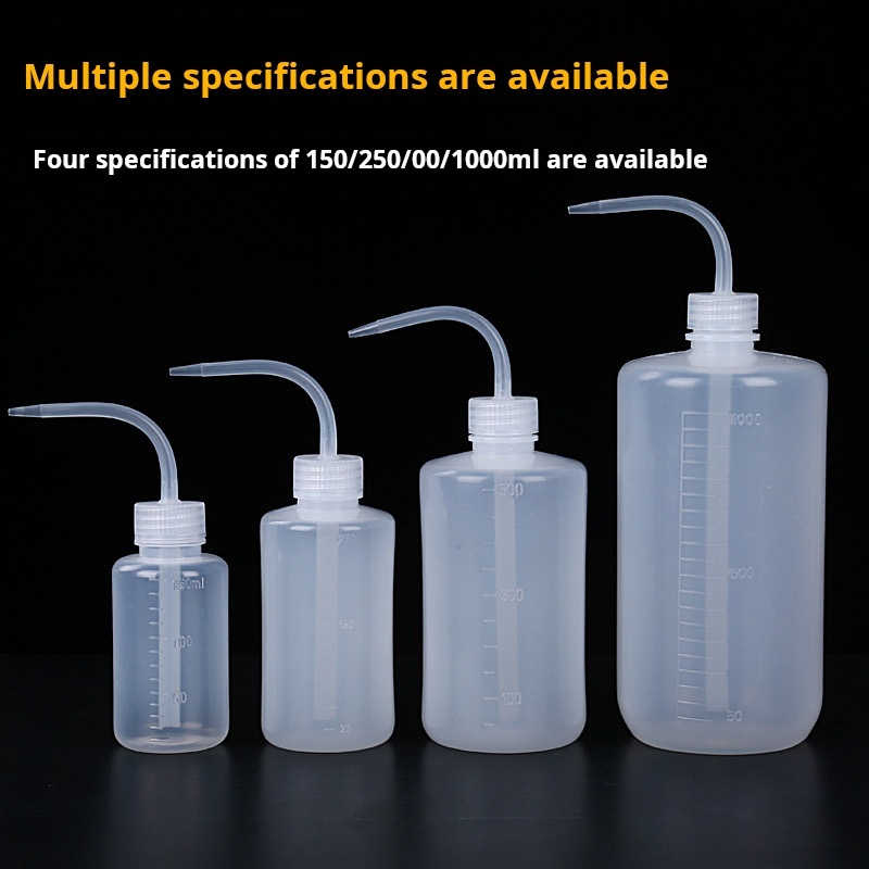 150ML/250ML/500ML/1000ML Pointed Curved Mouth  Squeeze Watering Kettle Long Curved Nozzle Beak Dropper