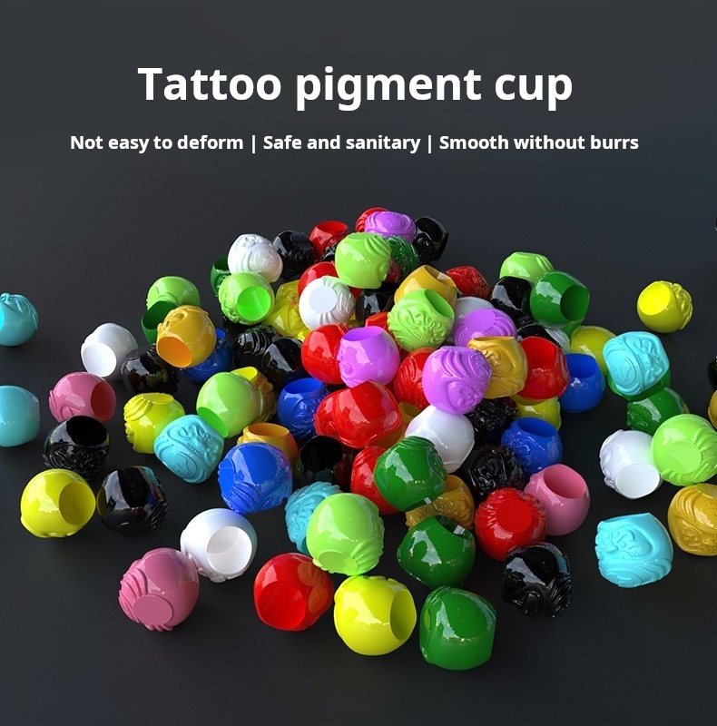 New Daruma Egg Tattoo Ink Cup 200/bag