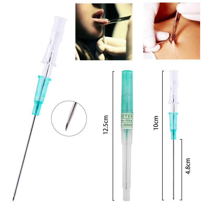 IV catheter needles 50pcs Professional sterilized tattoo puncture needles