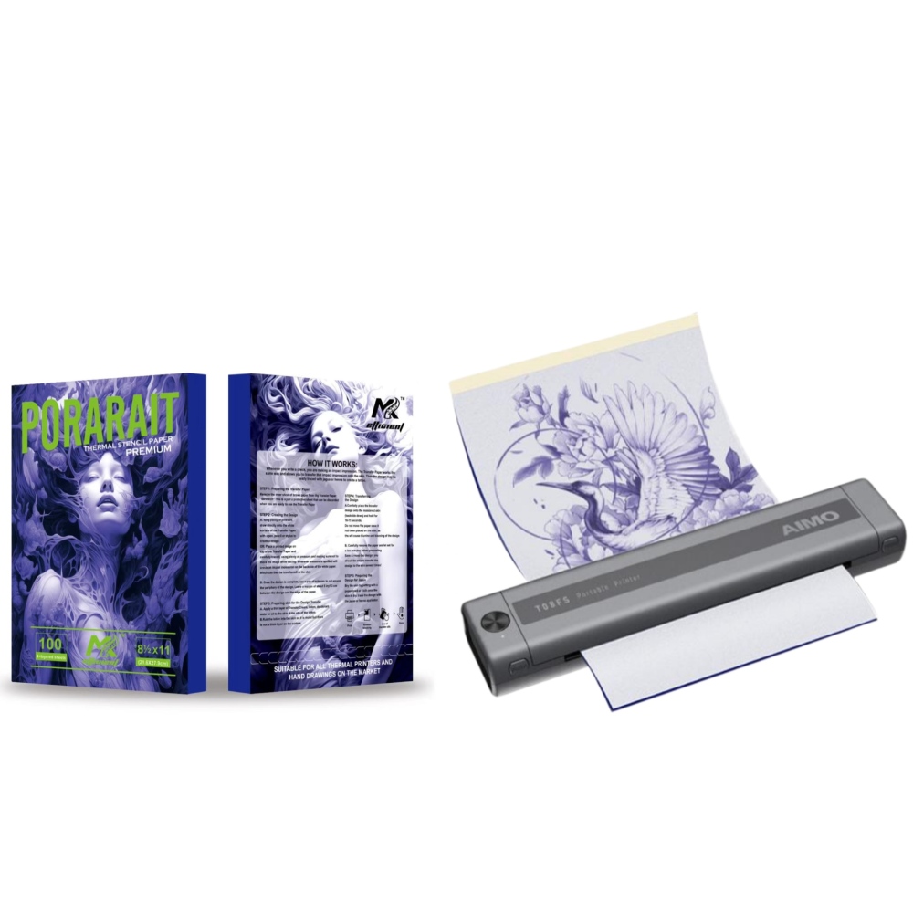 AIMO and MK Portrait Transfer Paper Combo Pack