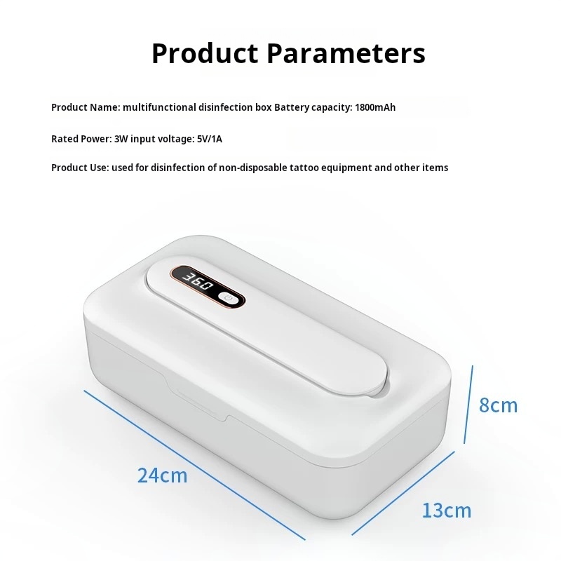 Multifunctional Tattoo UV Disinfection Box