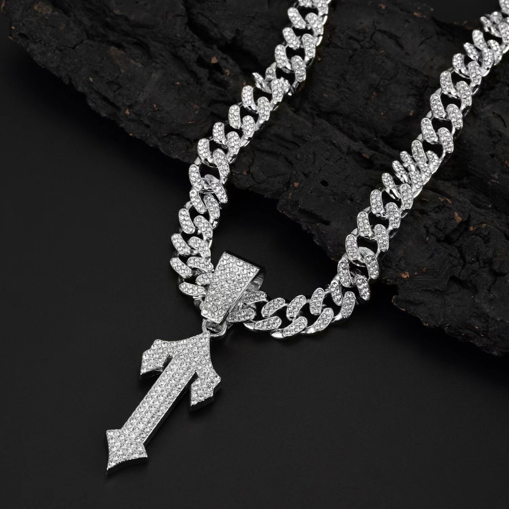 Super shiny diamond hip-hop pendant