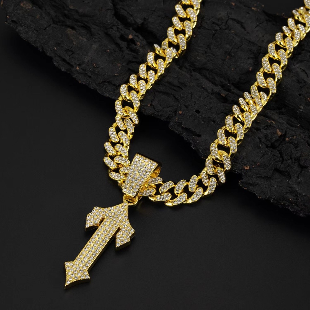 Super shiny diamond hip-hop pendant