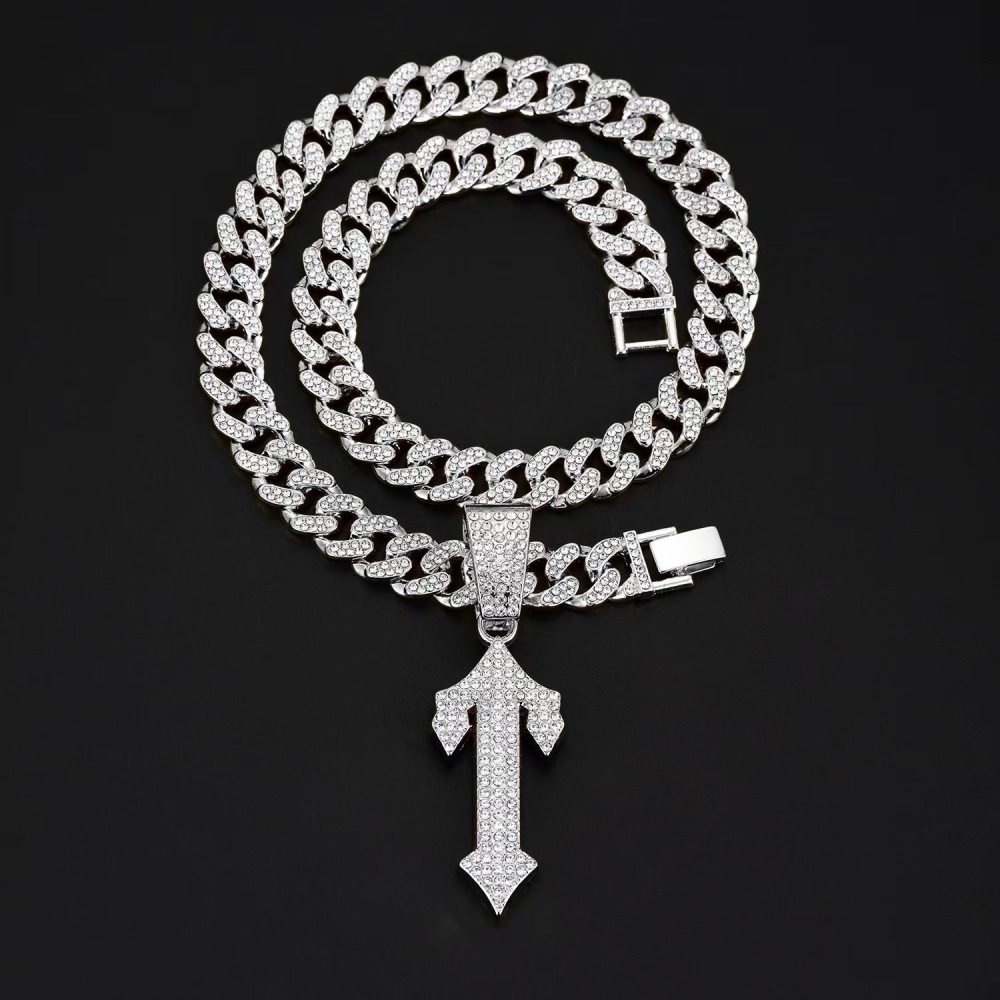 Super shiny diamond hip-hop pendant