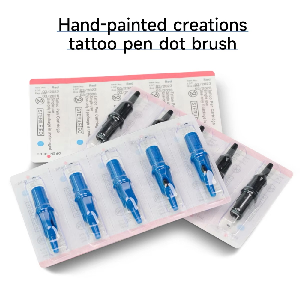 Ballpoint pen tattoo needle