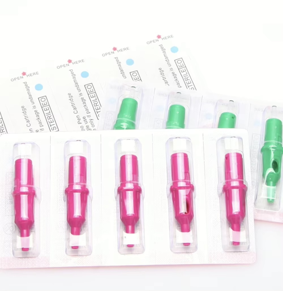 Ballpoint pen tattoo needle