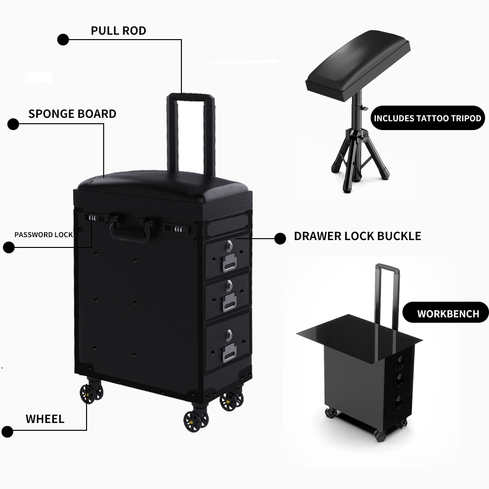 Tattoo Multifunctional Luggage