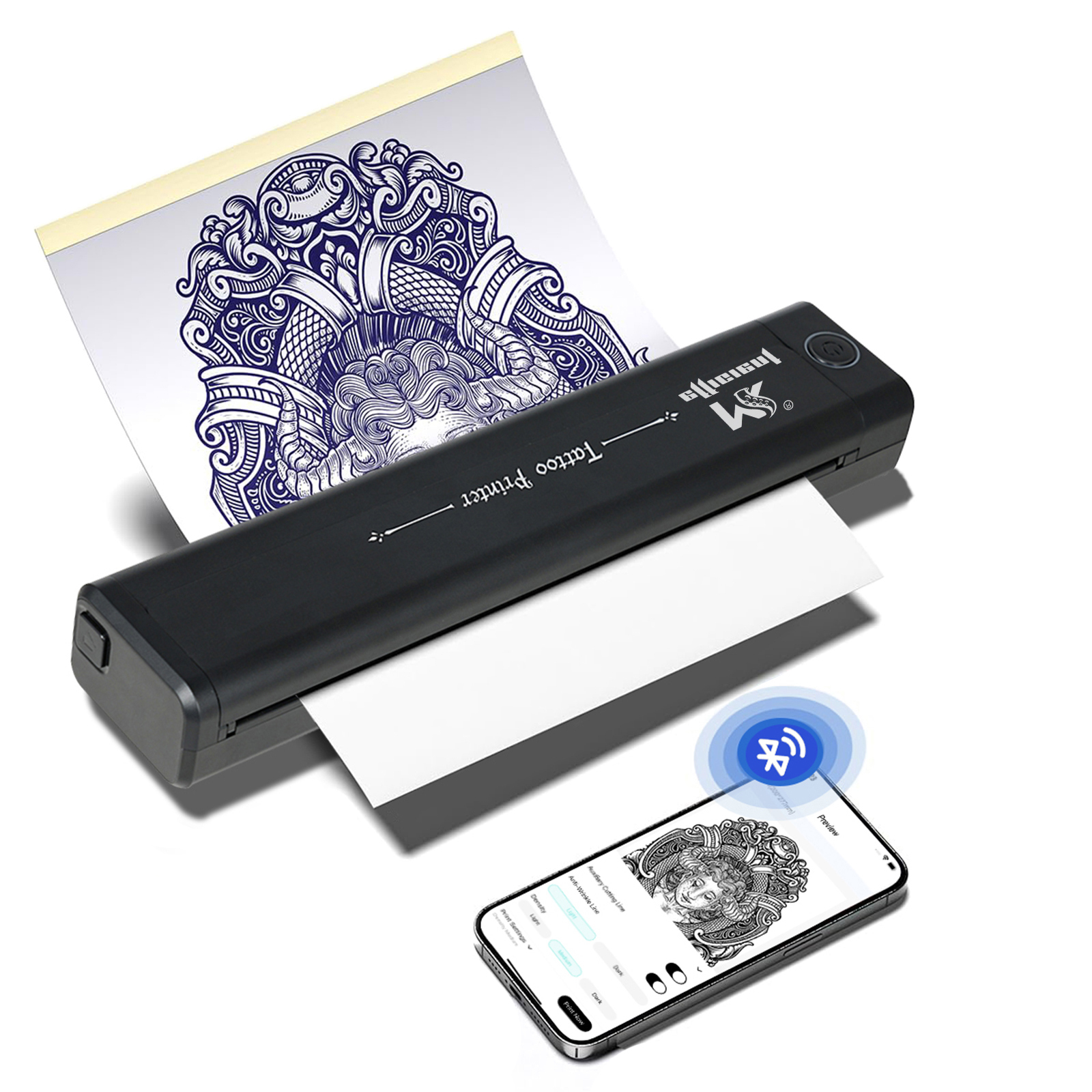 MK H1 Thermal Tattoo Printer