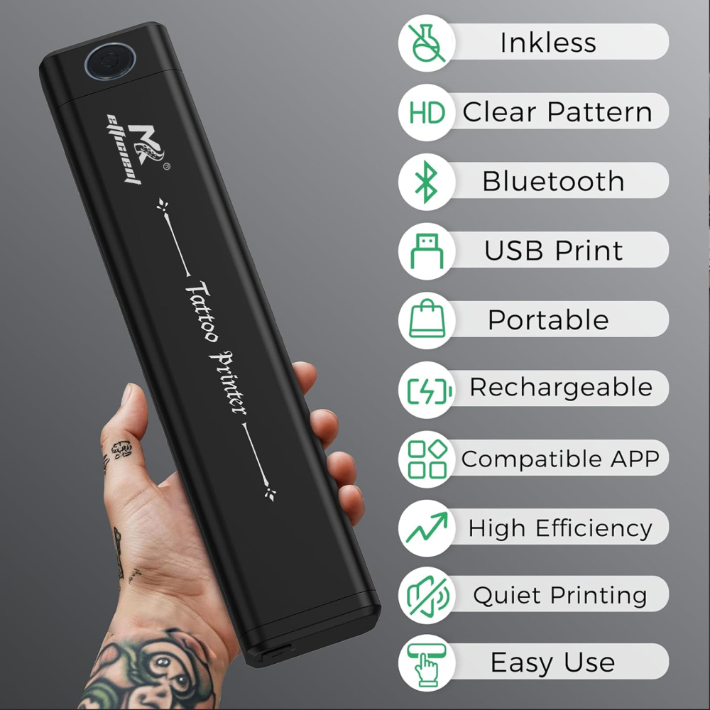 MK H1 Thermal Tattoo Printer