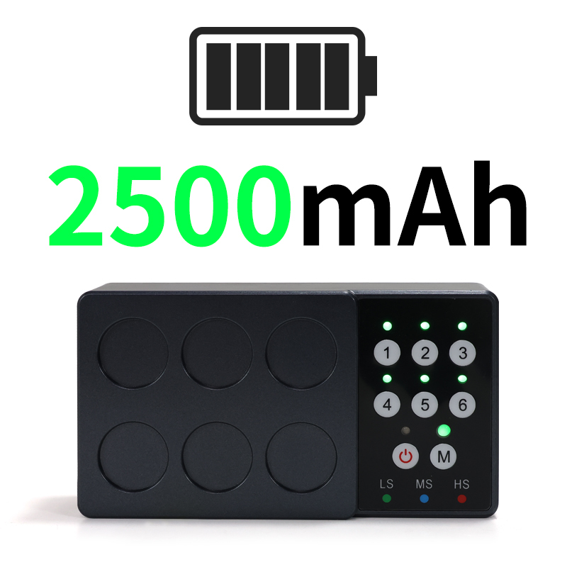 Adjustable speed color mixer