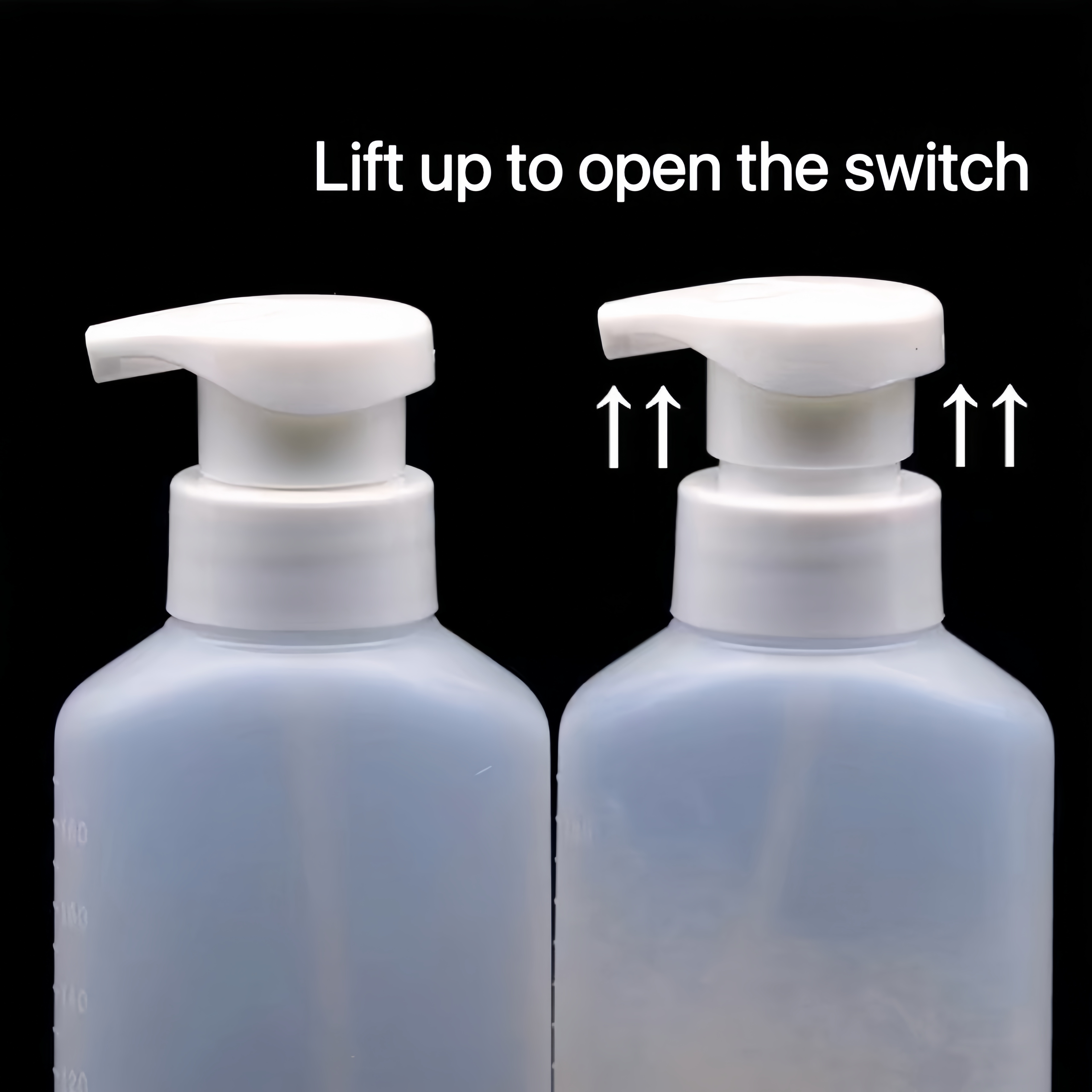 Squeeze bubbler bottle