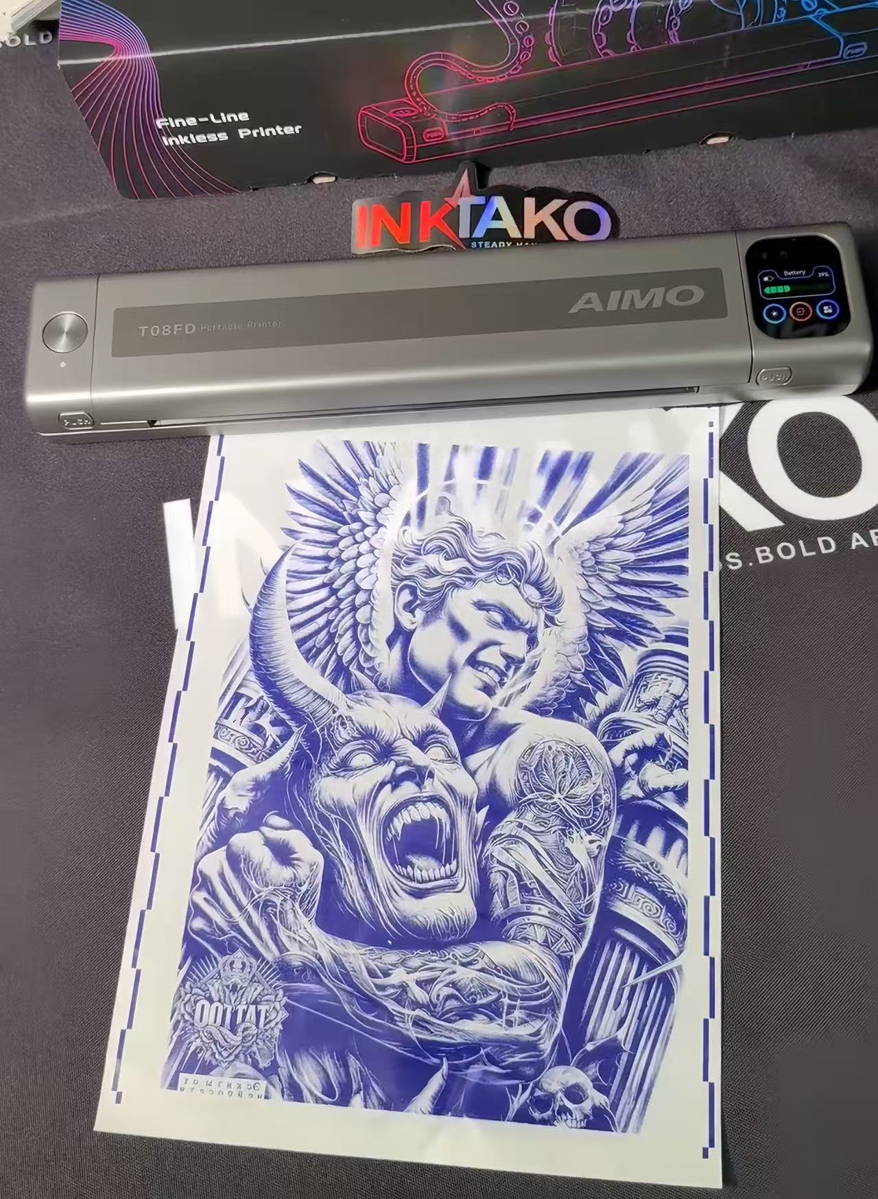 AIMO touch screen printer 【T08FD】