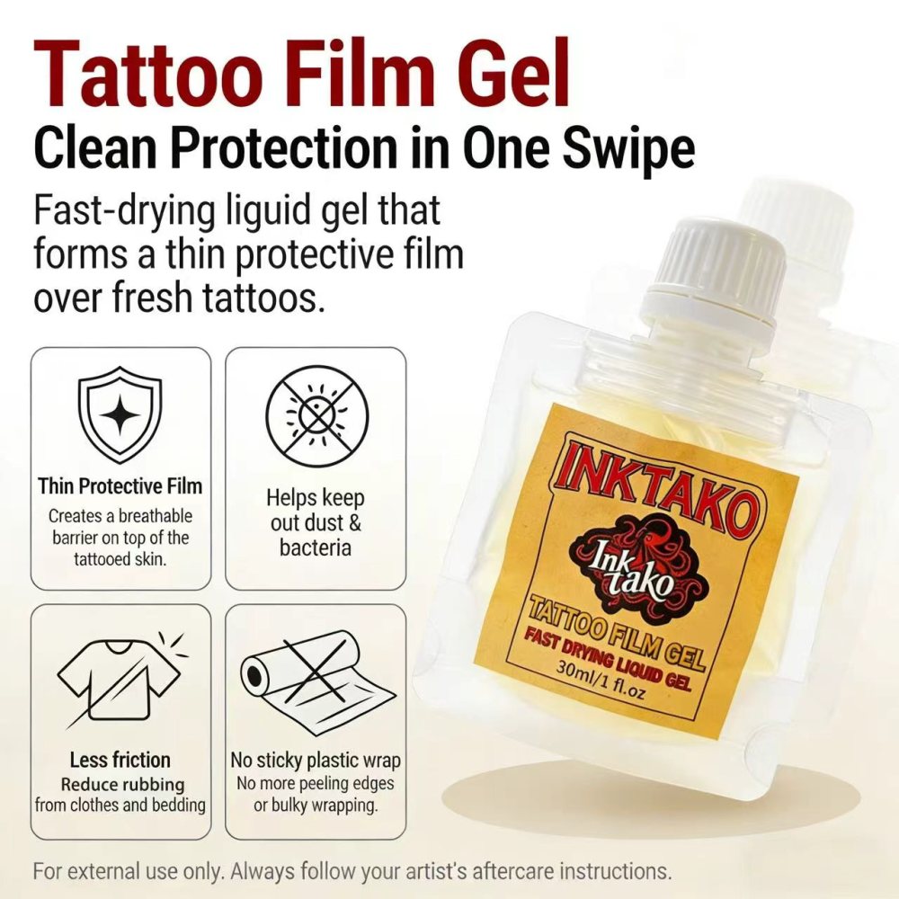 MK INKTAKO TATTOO FILM GEL  FAST DRYING LIQUD GEL