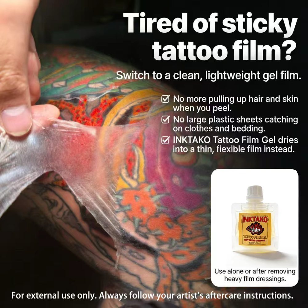 MK INKTAKO TATTOO FILM GEL  FAST DRYING LIQUD GEL