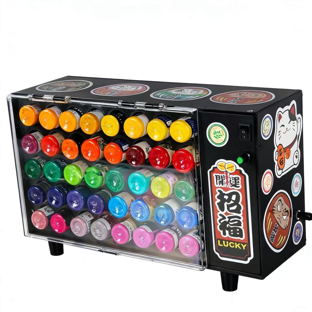 New Multifunctional Rotating Tattoo Ink Display Stand