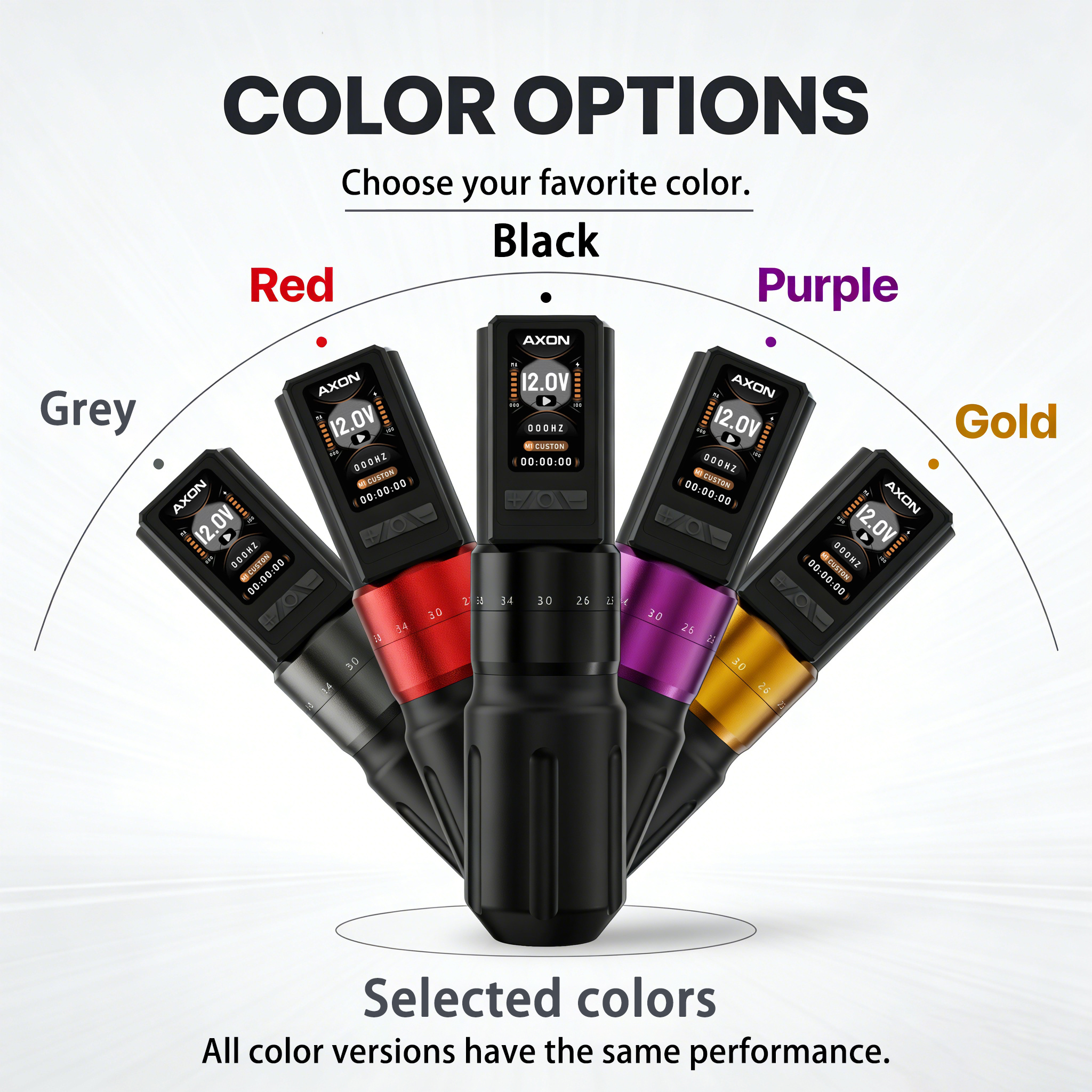 AXON  X3 — Wireless Tattoo Machine【Pre-sale】