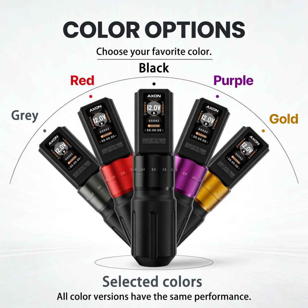 AXON  X3 — Wireless Tattoo Machine【Pre-sale】