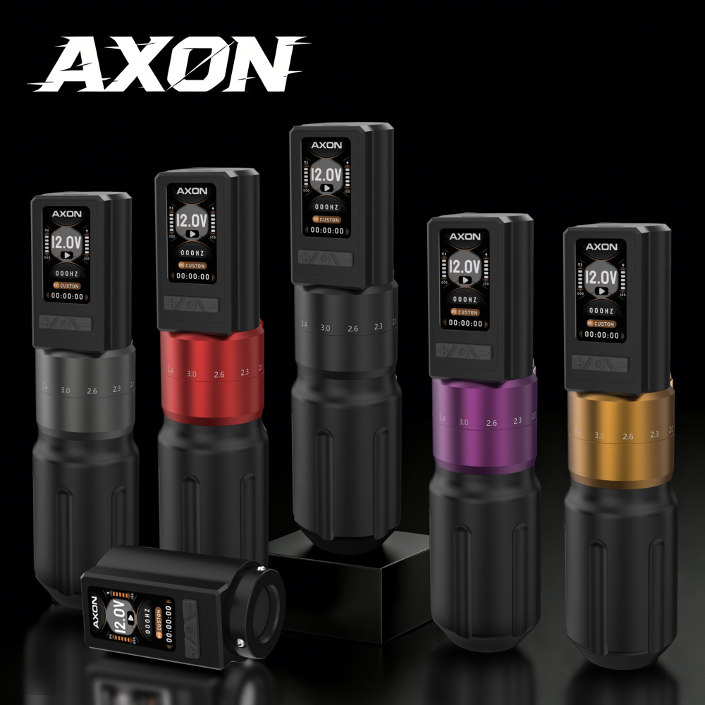 AXON  X3 — Wireless Tattoo Machine【Pre-sale】