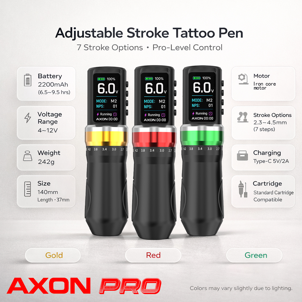 AXON Pro - Wireless Tattoo Machine