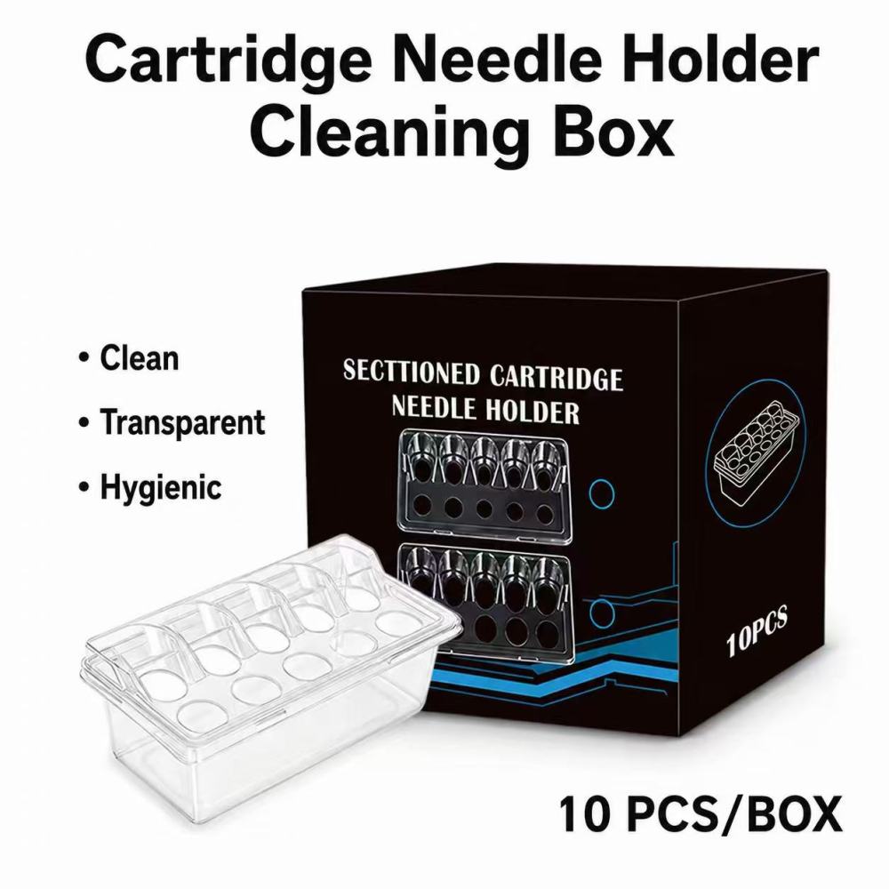 Cartridge Needle Holder Cleaning Box
