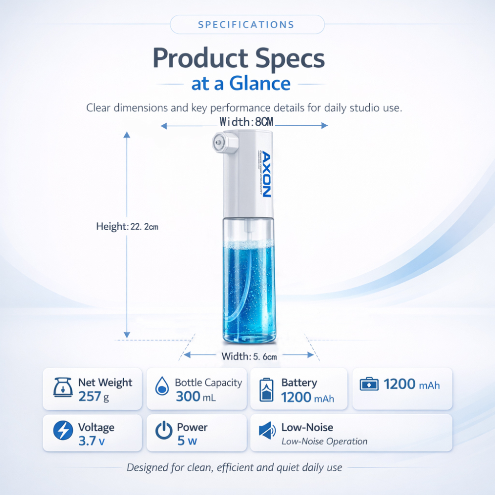 AXON FoamFlow Pro Professional Tattoo Foaming Bottle