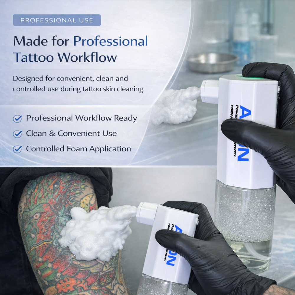 AXON FoamFlow Pro Professional Tattoo Foaming Bottle
