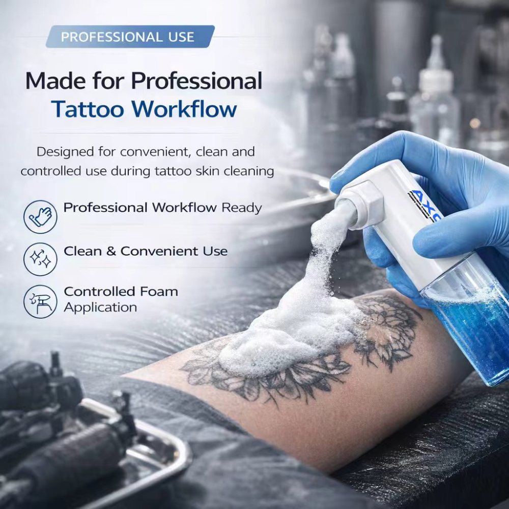 AXON FoamFlow Pro Professional Tattoo Foaming Bottle