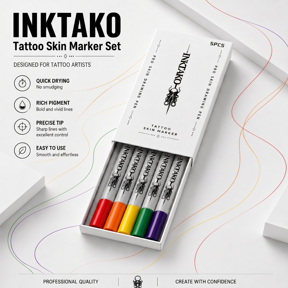 INKTAKO TATTOO SKIN MARKER PEN
