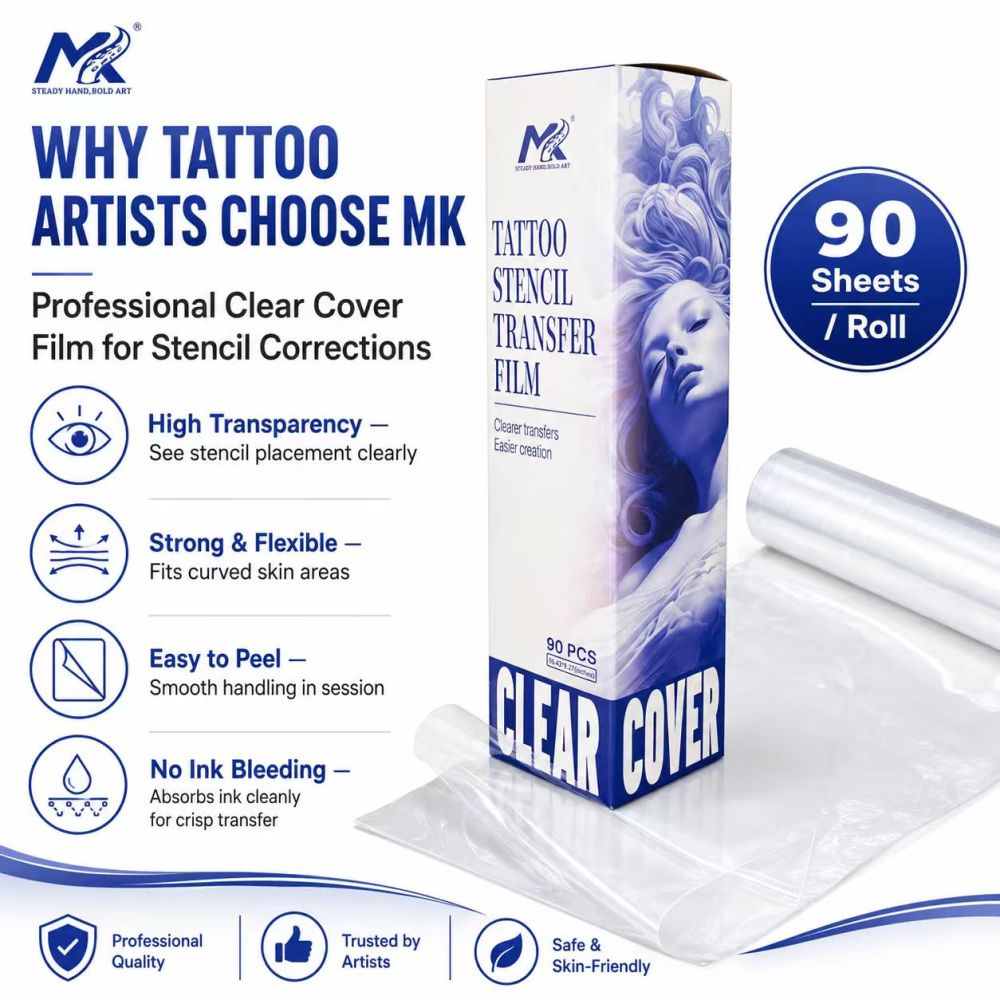 Clear Tattoo Transfer Film
