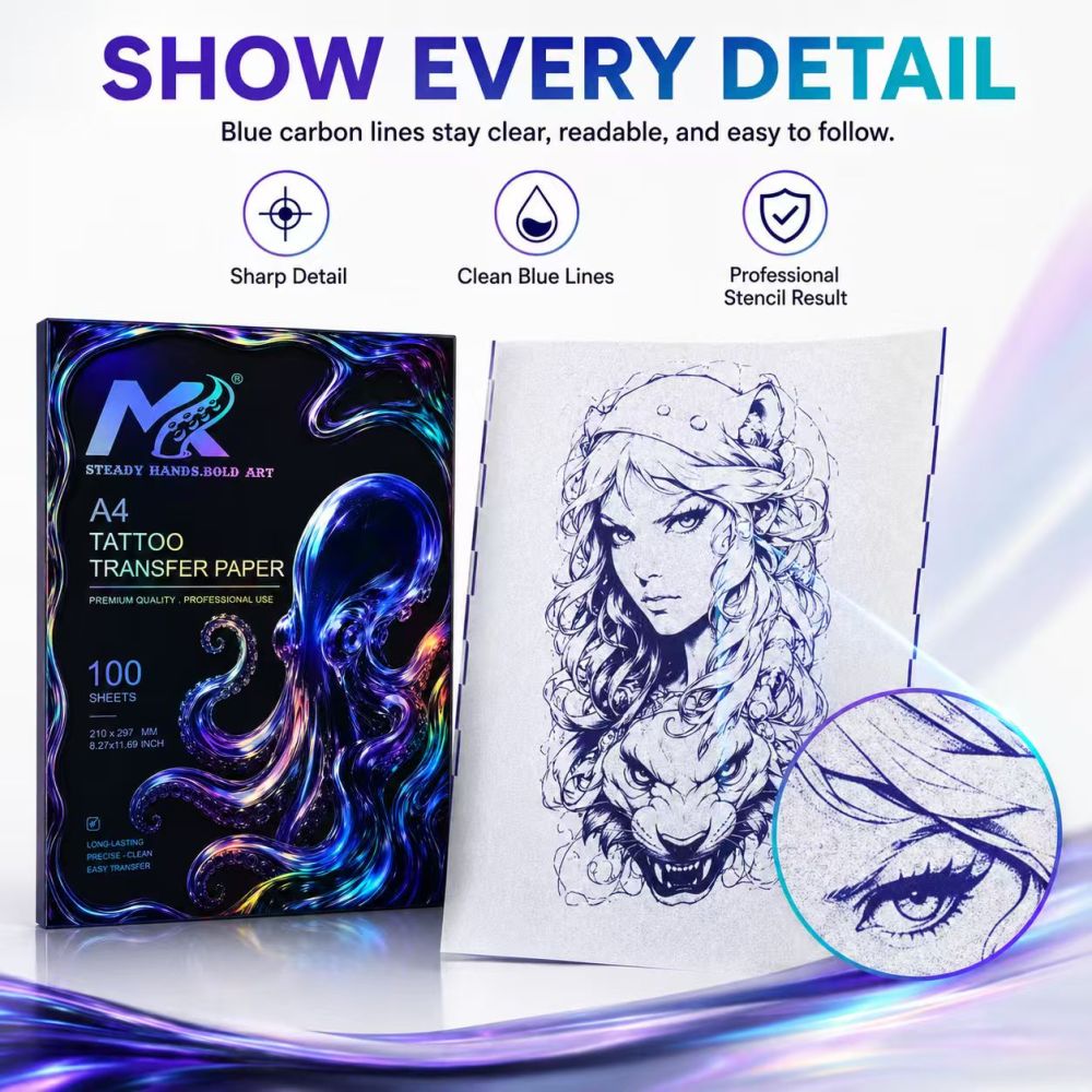 MK AuroraTattoo Transfer Paper