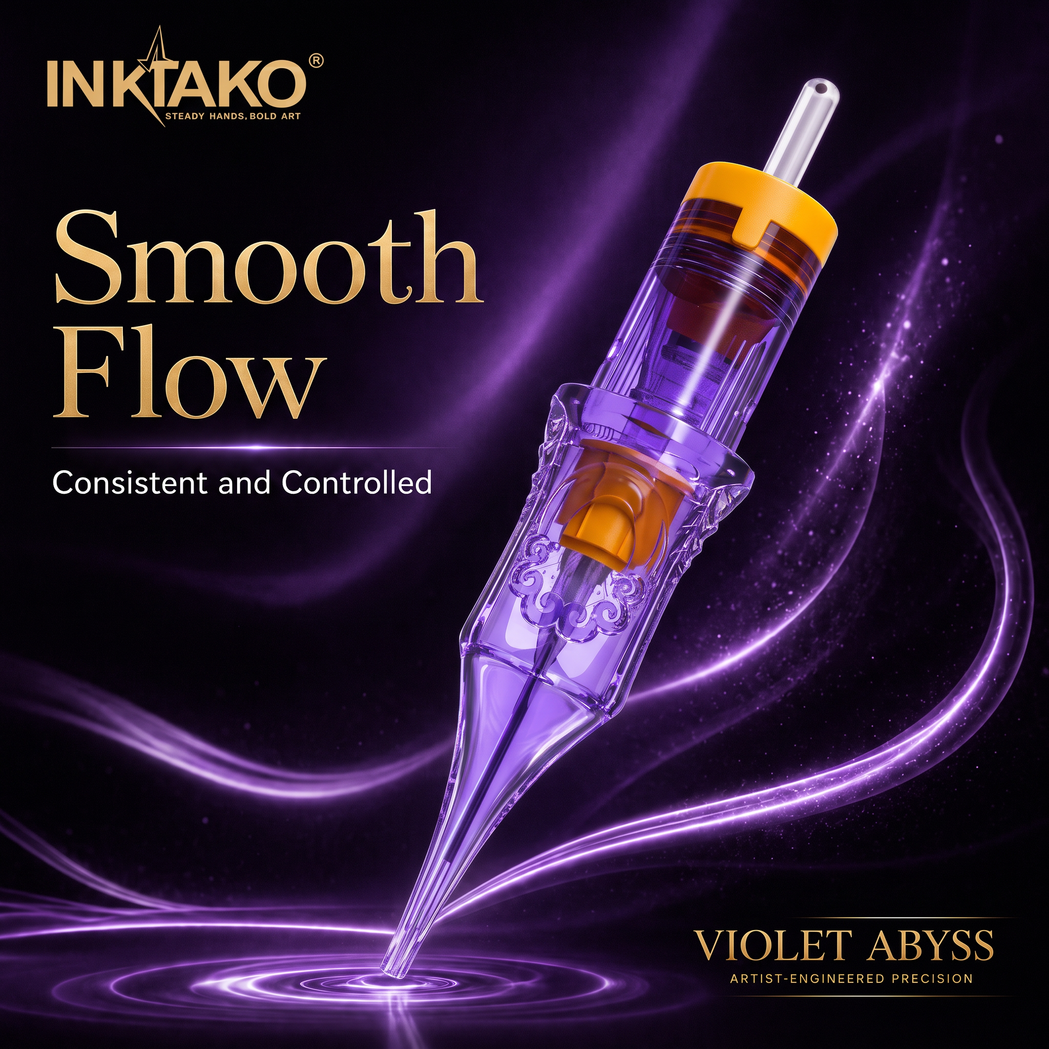 INKTAKO VIOLET ABYSS Premium Tattoo Cartridge Needles