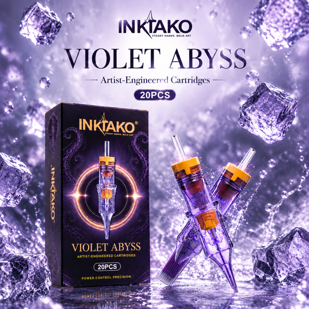 INKTAKO VIOLET ABYSS Premium Tattoo Cartridge Needles