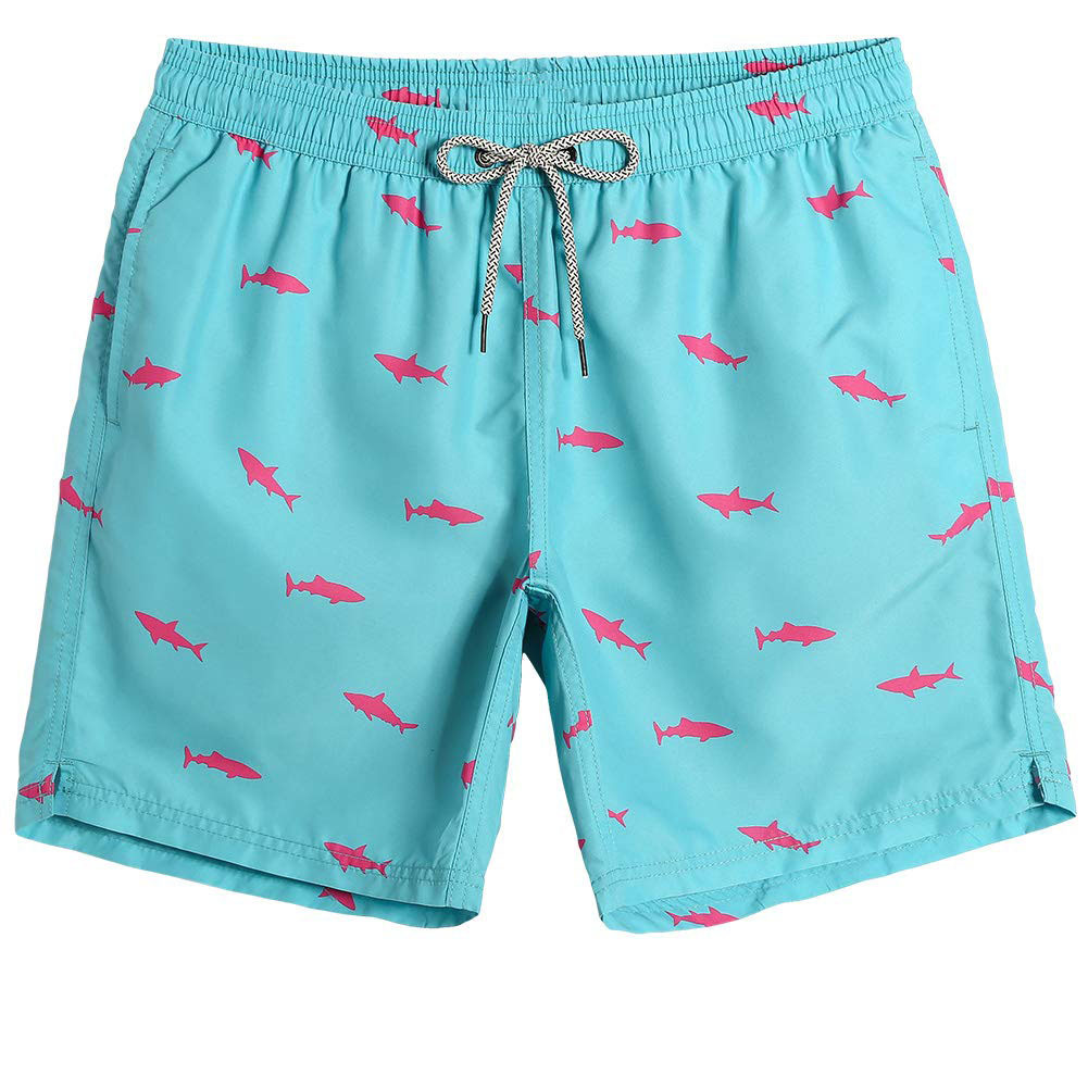 MEN'S SWIMMING SHORTS WITH MESH SSH9569