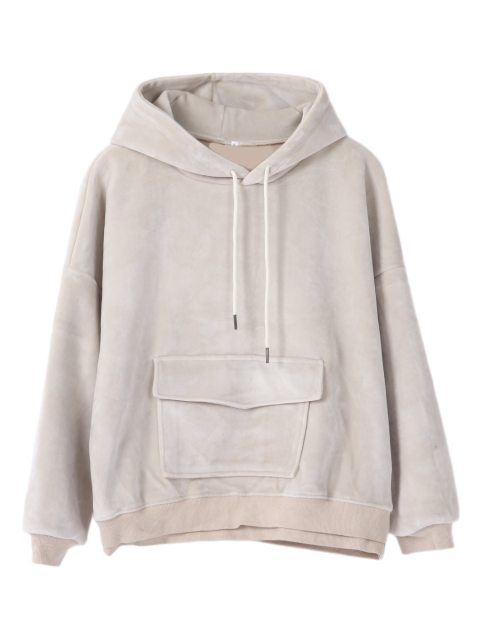 Women's Hoodie All Match Brief Design Pocket Personality Long Sleeve Cozy Hoodie