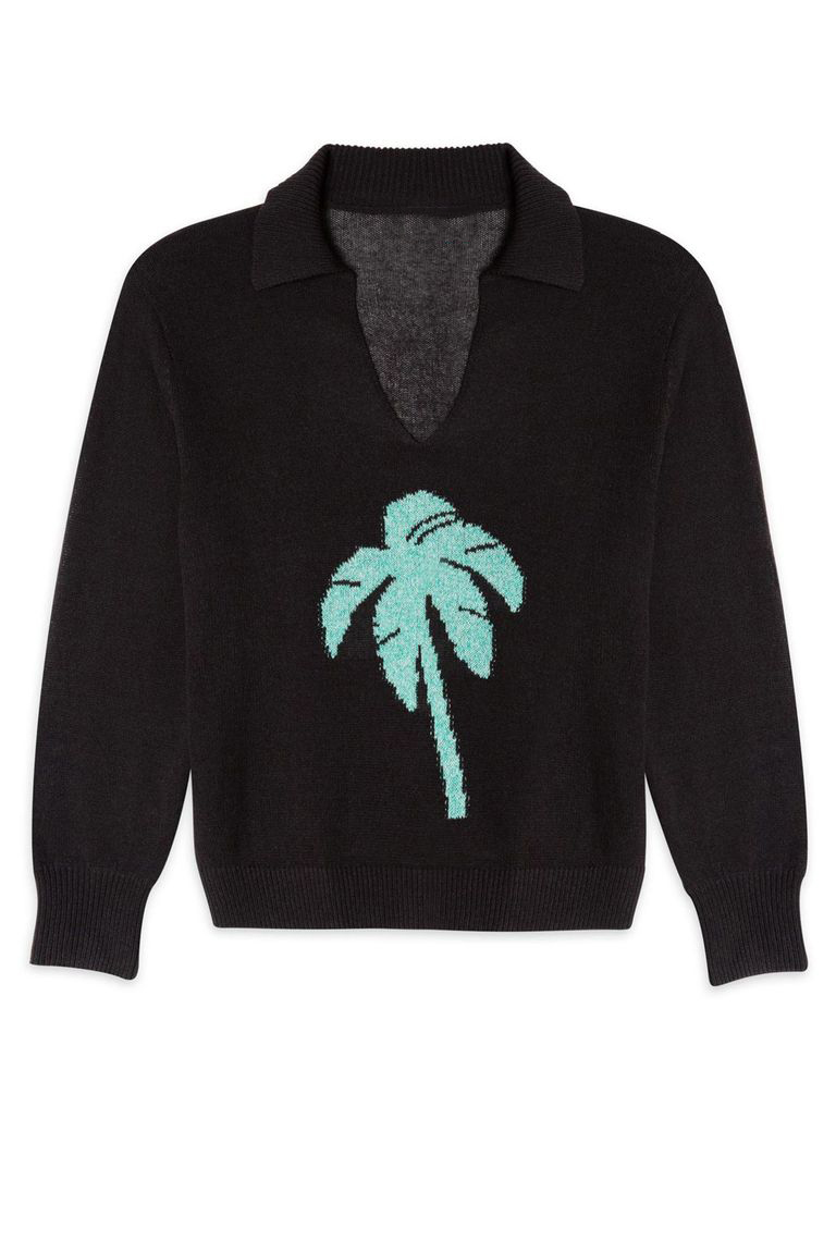 Striped Cotton-Blend Cardigan