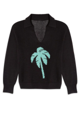 Striped Cotton-Blend Cardigan