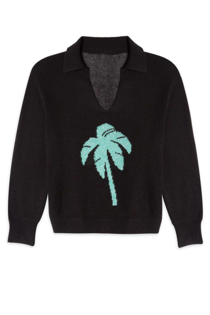 Striped Cotton-Blend Cardigan