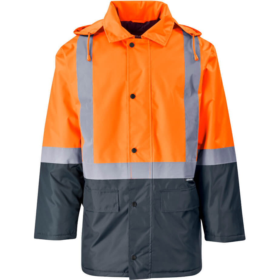 Padded Two-Tone Hi-Viz Reflective Jacket