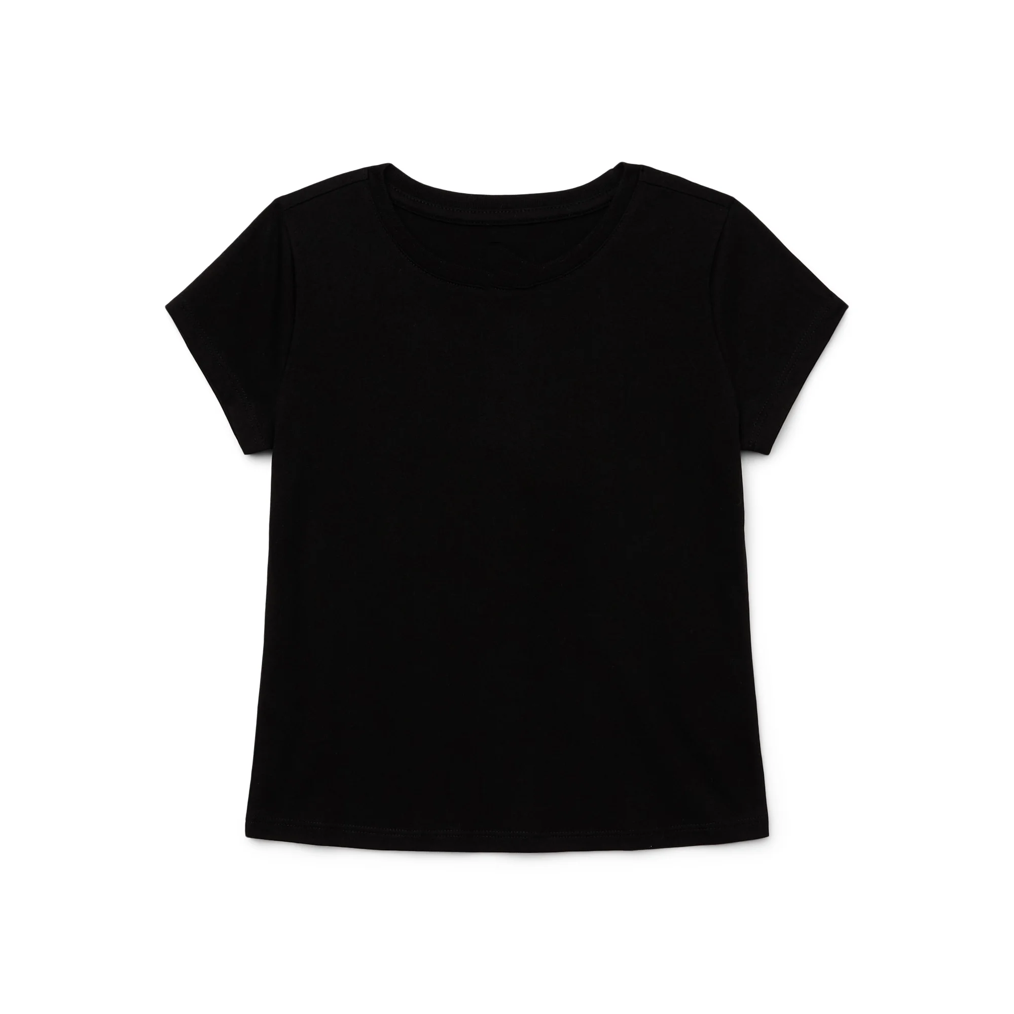 Girls Kid Tough T-Shirt with Short Sleeves, Sizes 4-18 & Plus