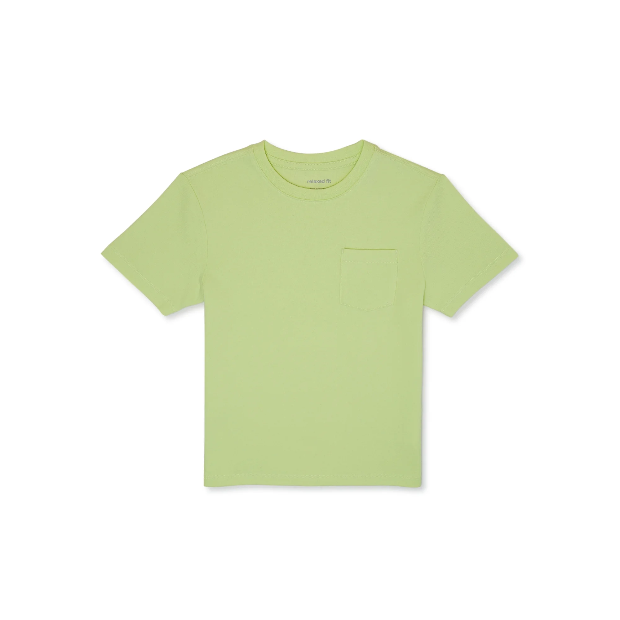 Boys Pocket Tee with Short Sleeves, Sizes 4-18 & Plus