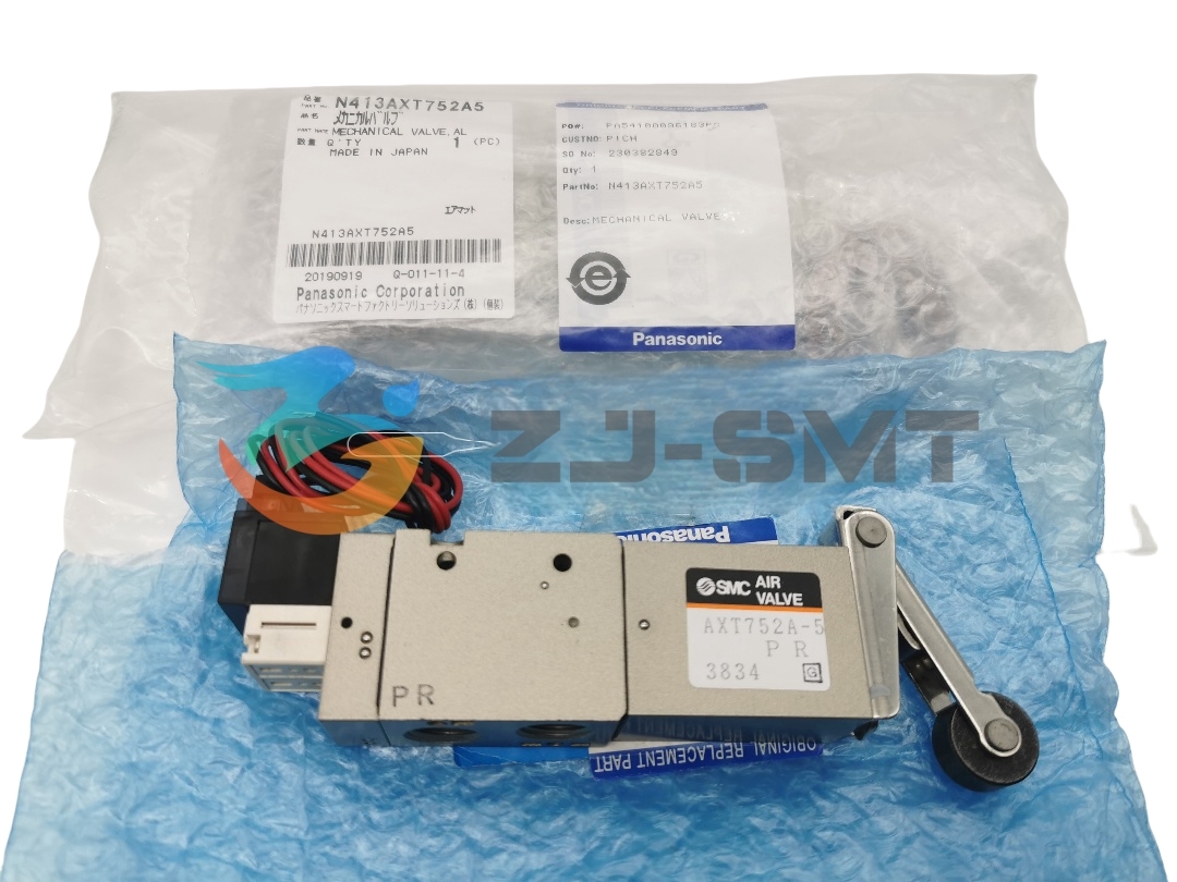 High-Precision N413AXT752A5 Panasonic Mechanical Valve - Solenoid Valve for SMT Assembly Line