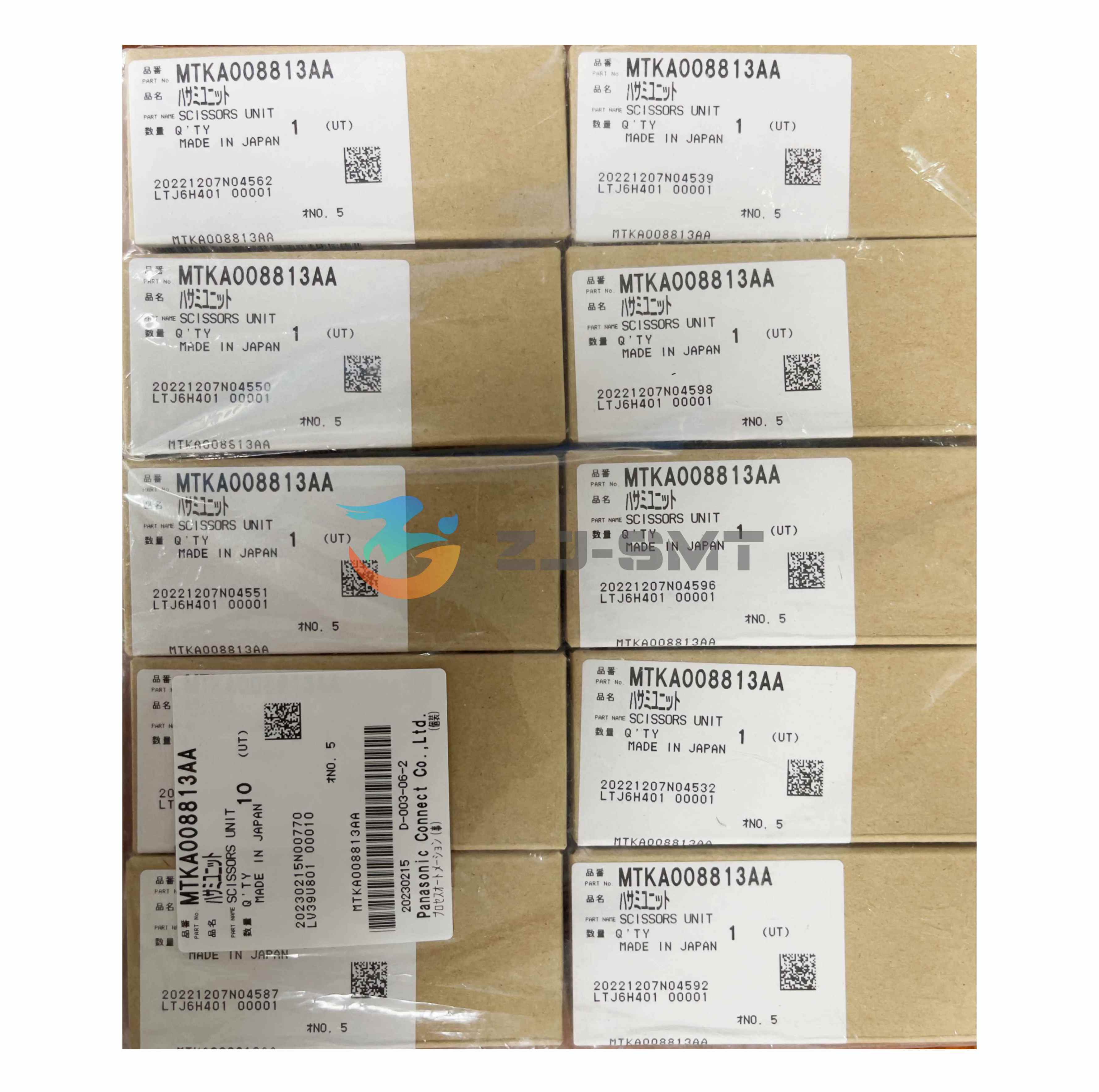 Panasonic Scissors SMT Parts AI Spare Parts MTKA008813AA  - Wholesale Supplier of SMT Components | ZJ-SMT