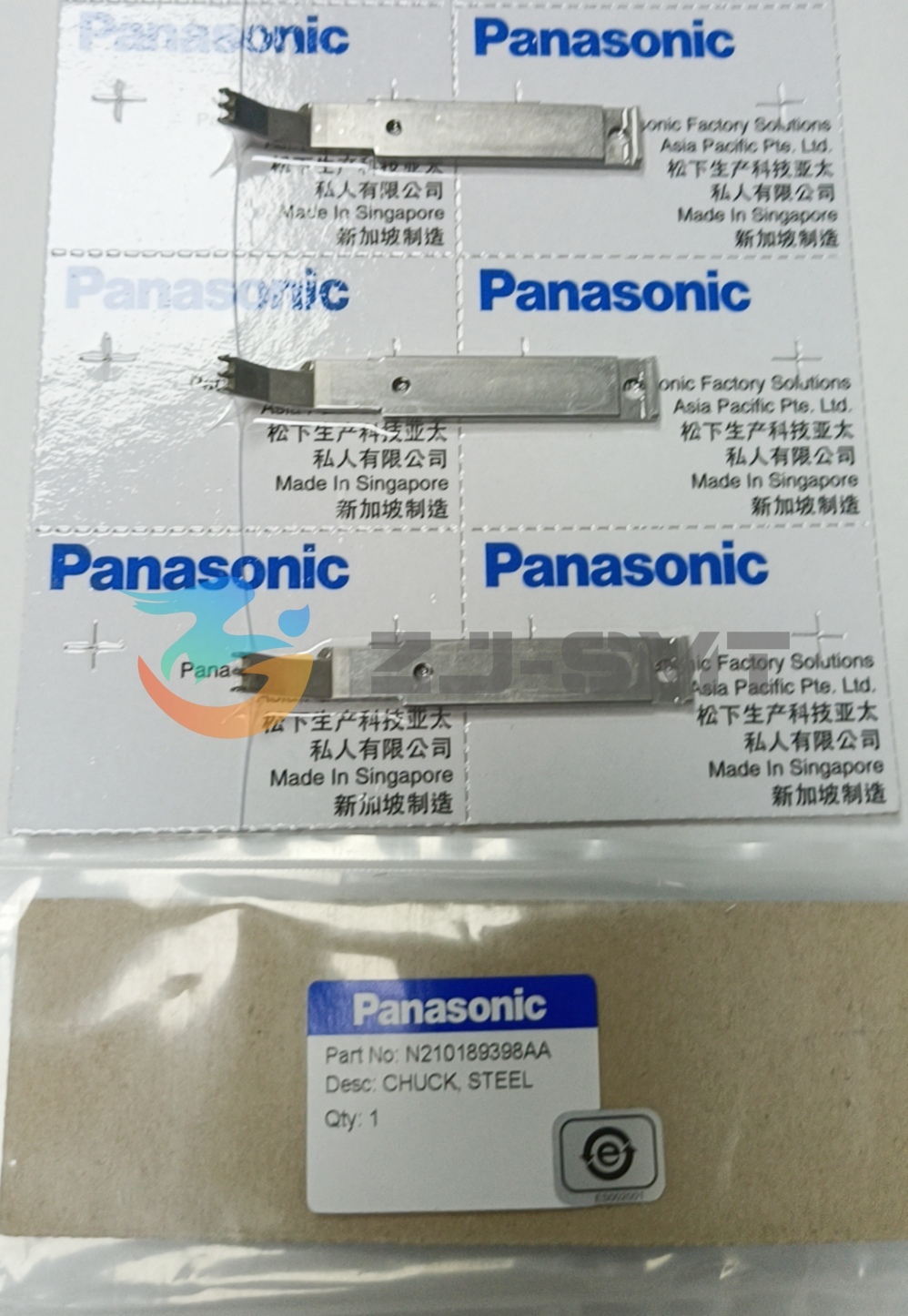 N210189398AA Panasonic Insertion Chuck AI Spare Parts Steel