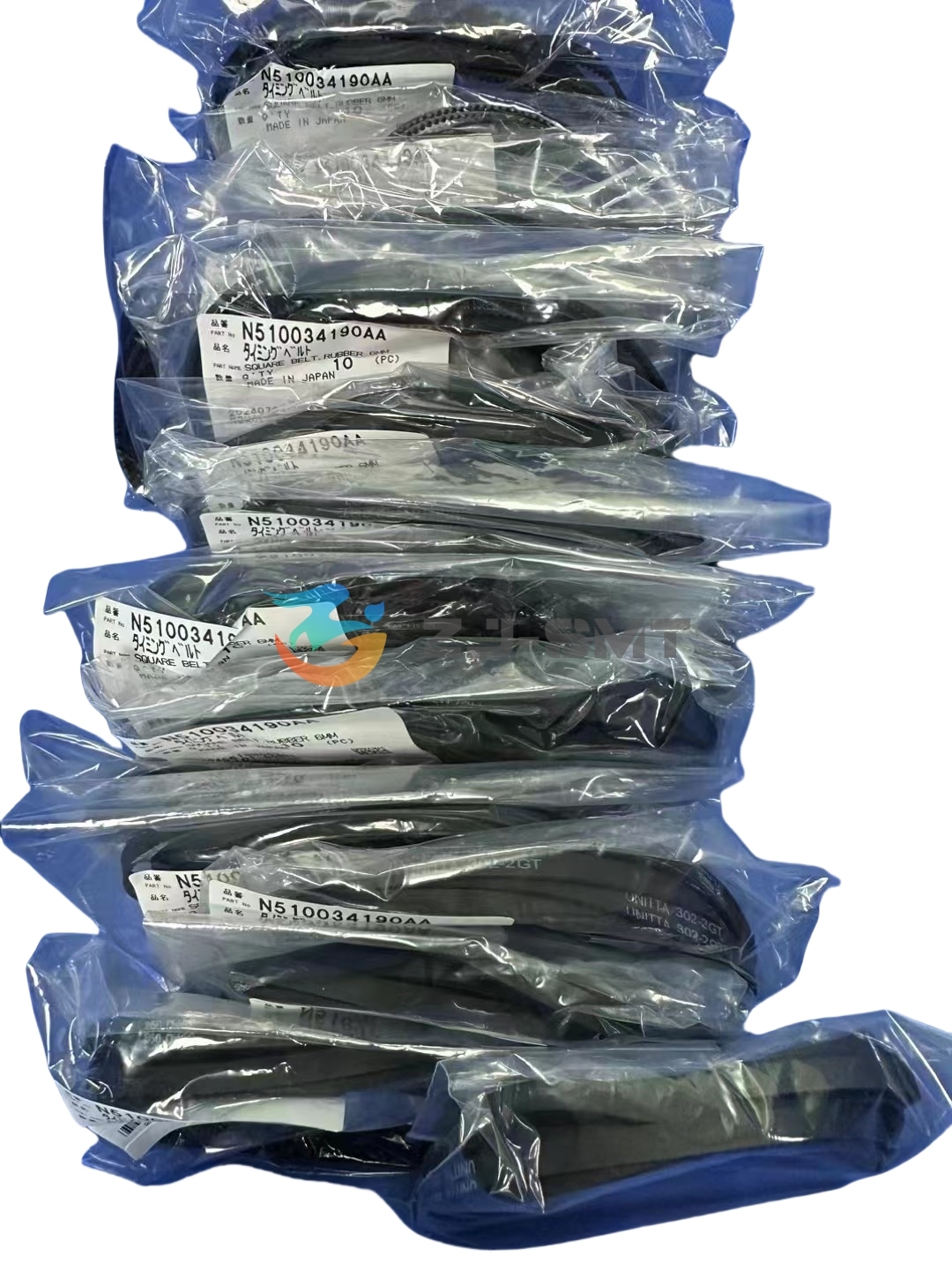 N510034190AA Panasonic Theta Belt Square Belt Rubber 6mm NPM SMT Spare Parts