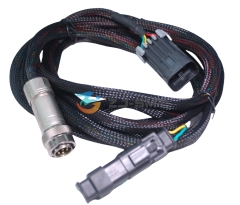 Agricultural Machine Cable w RT06128PNH Amphenol Connector