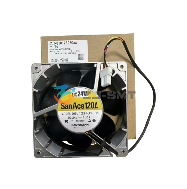 N610128950AA Panasonic Fan with Connector SMT Spare Parts