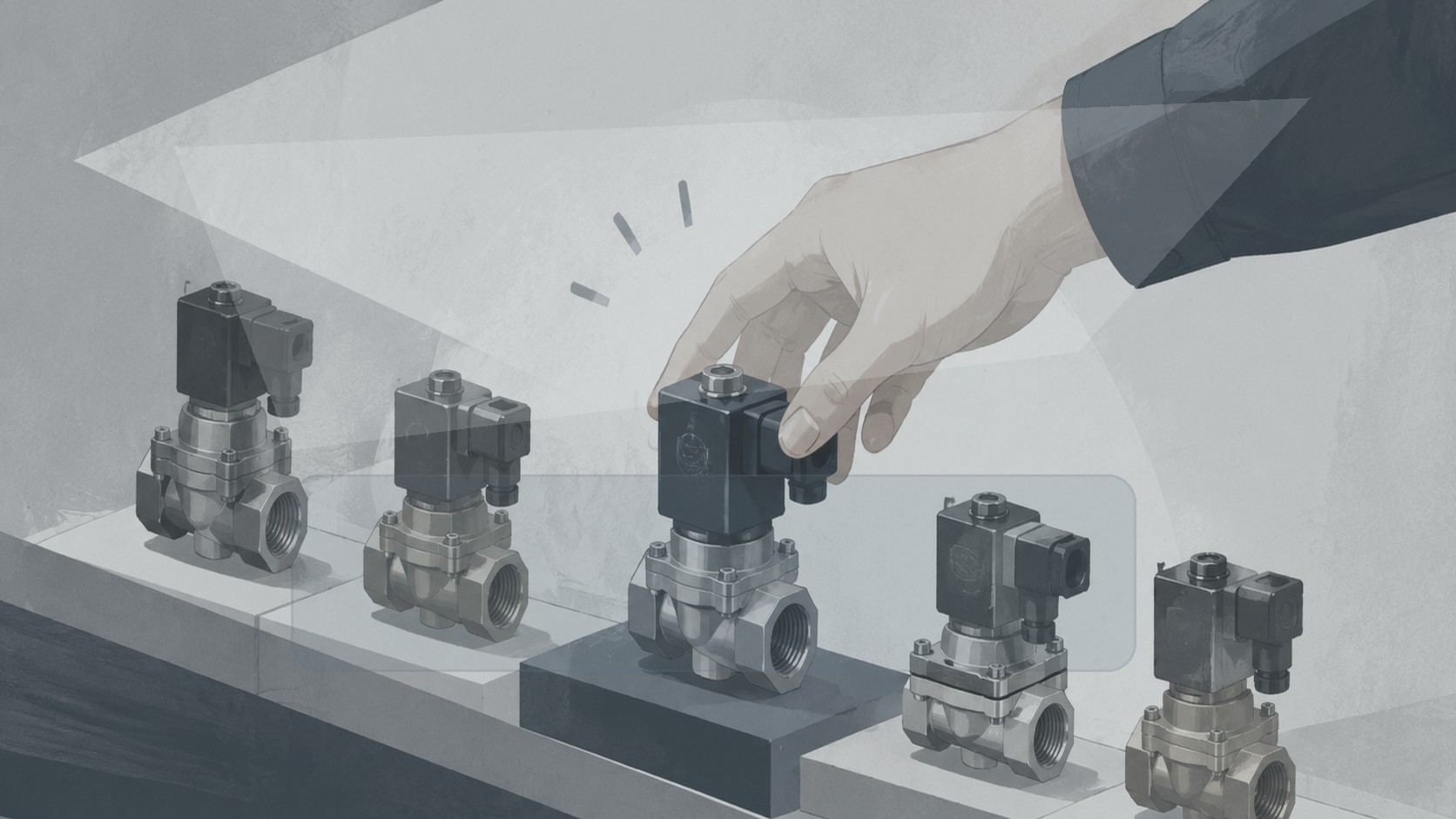 Editorial illustration for Comprehensive Product Availability for Solenoid Valve Systems in SMT