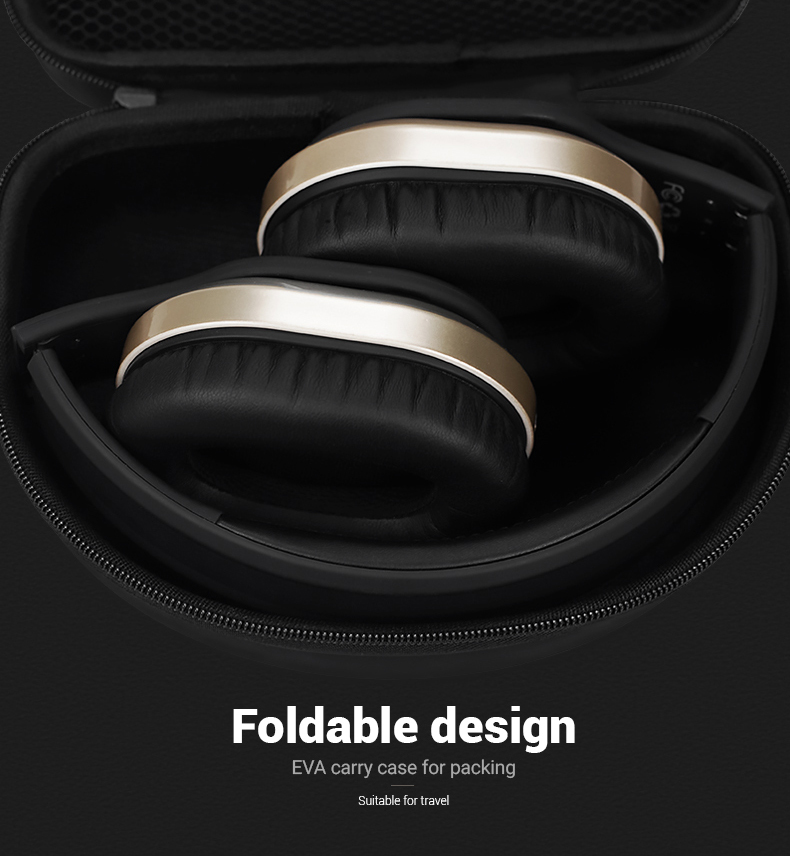 USHS NB-1050 Bone Conduction Wireless Bluetooth Earphones with Active Noise Cancellation – Portable HiFi Stereo