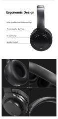 USHS NB-1300 Waterproof Wireless Bluetooth Over-Ear Headphones with Active Noise Cancellation – HiFi Sound for Professional Use